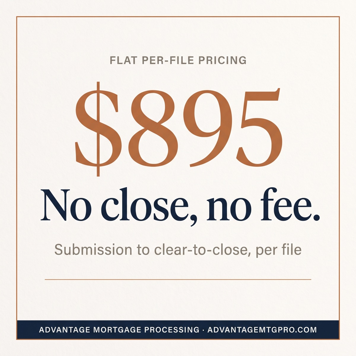 Square ad: No close, no fee.